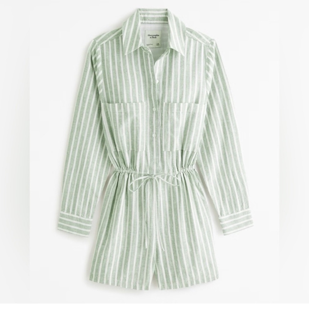 Abercrombie linen romper